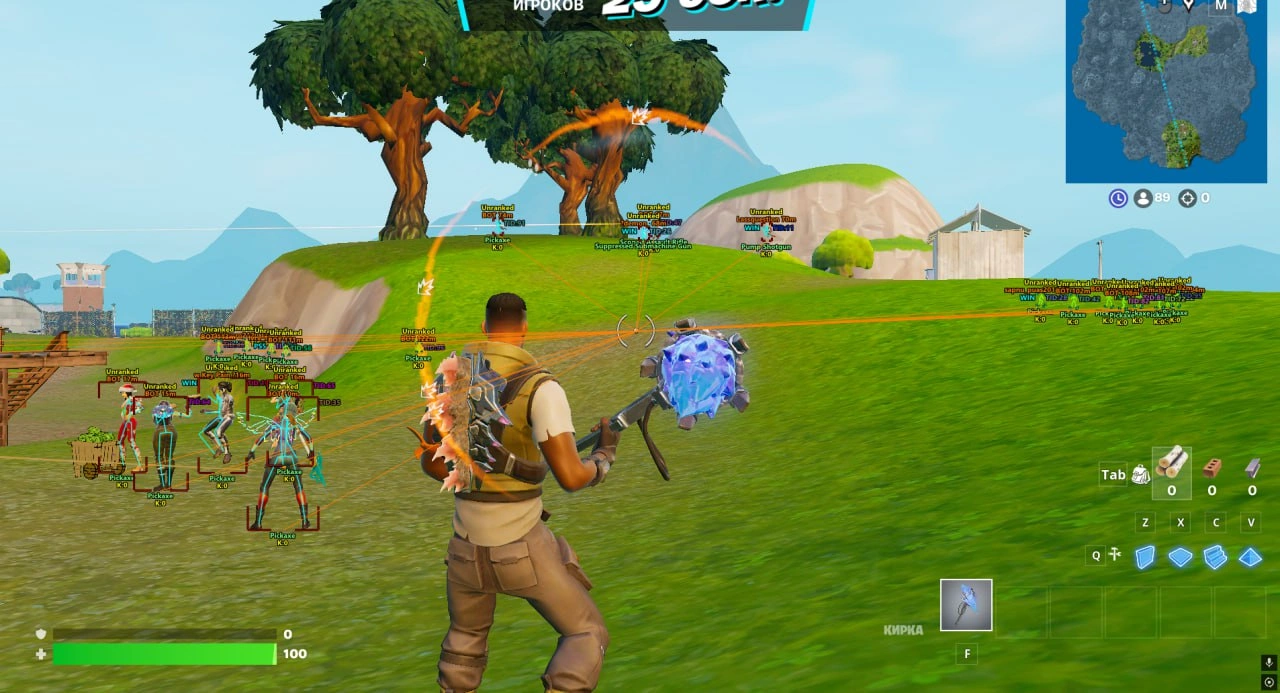 Fortnite Cheats Aimbot Wallhack ESP Spoofer