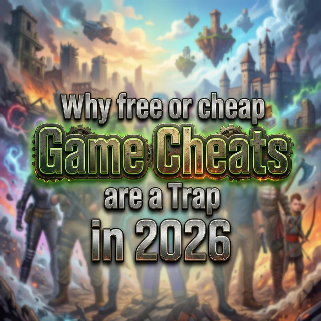 Why free or cheap Game Cheats are a Trap in 2026